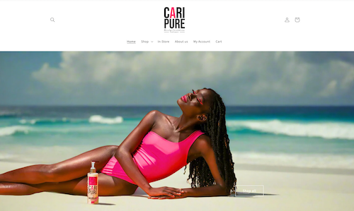 Caripure Cosmetics product lineup